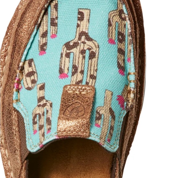 Ariat Womens Cruiser Metallic Bronze/Leopard Cactus - Picture 12 of 12